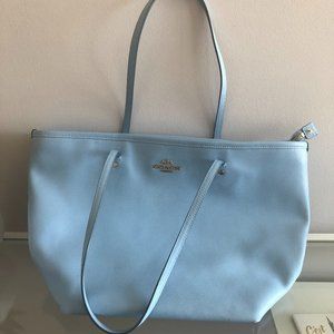 Cute light blue tote